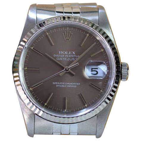 rolex date just 36 quadrante marrone|rolex datejust watch.